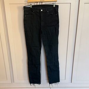 GAP women’s black vintage slim mid rise jeans